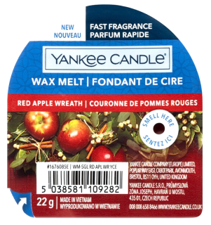 Yankee Candle Red Apple Wreath pachnący wosk 22 g