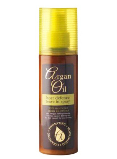 Spray ochronny z ekstraktem z marokańskiego olejku arganowego opracowany specjalnie w celu ochrony włosów przed wysokimi temperaturami podczas suszenia i prasowania.

Instrukcja użycia - wstrząsnąć przed użyciem.  Spryskać wilgotne włosy od nasady aż po s