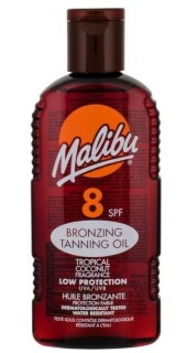Olejek brązujący Malibu SPF8 200 ml