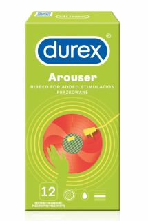 Durex Arouser prezerwatywy prążkowane