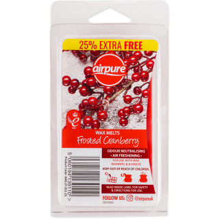 Airpure Wax Melts Frosted Cranberry wosk do aromalampy 86 g