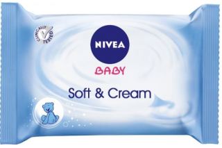 Nivea Baby Soft & Cream Chusteczki nawilżane 20 szt