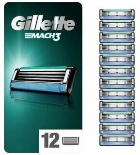 Gillette Mach3 wymienne głowice golące 12 szt.