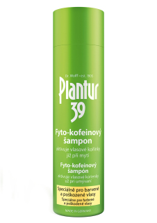 Plantur 39 Fyto-kofeinový szampon do włosów farbowanych i zniszczonych 250 ml