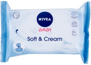 Nivea Soft & Cream Baby chusteczki nawilżane dla dzieci 63 szt