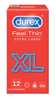 Durex Feel Thin Extra Large prezerwatywy lateksowe