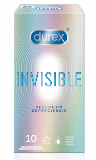 Durex Invisible Extra Thin super cienkie prezerwatywy