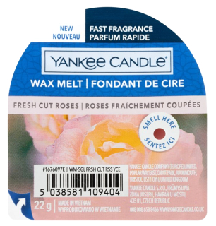 Yankee Candle Fresh Cut Roses pachnący wosk 22 g