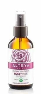 Alteya Organics woda różana w szklance 120 ml