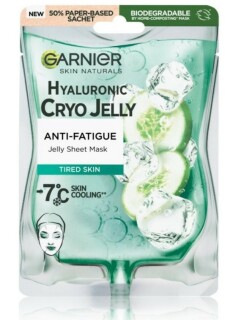 Garnier Skin Naturals Hyaluronic Cryo Jelly chłodząca maseczka w płachcie 1 szt.