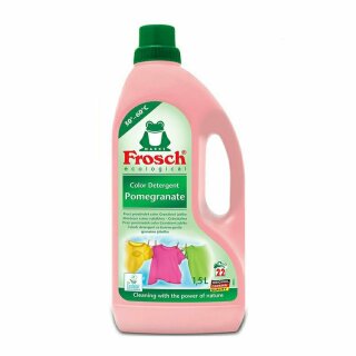 Frosch Eco Pomegranate detergent do prania kolorowego 22 dozowania 1,5 l