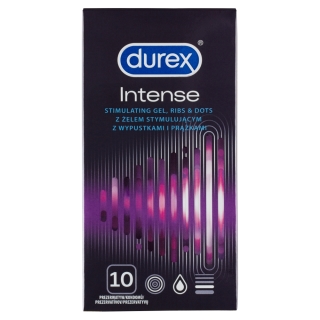 Durex Intense prezerwatywy prążkowane