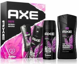 Zestaw upominkowy Axe Excite dla mężczyzn (żel pod prysznic 250 ml + dezodorant 150 ml)