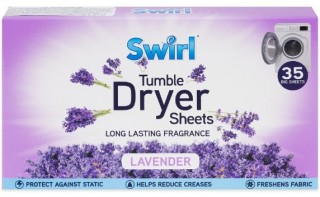 Swirl Spring Lavender ściereczki do suszarki 35ks