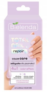 Bielenda Total Nail Repair odżywka do paznokci Color Care 4w1 10 ml