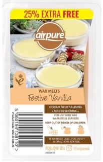 Airpure Wax Melts Festive Vanilla wosk do aromalampy 86 g