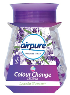 Airpure Colour Change Lavender Moments pachnące świecące kryształy 300 g