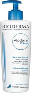 Bioderma Atoderm Creme Ultra Odżywczy i nawilżający krem do ciała do skóry normalnej, suchej i wrażliwej 500 ml