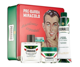 Proraso Classic - pre-shaving cream 100 ml + krem do golenia 150 ml+ balsam do golenia 100 ml