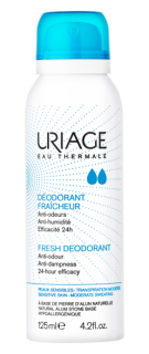 Uriage Hygiene odświeżający dezodorant w sprayu 125 ml