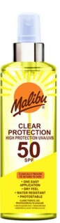 Malibu Clear All Day Protection SPF50 Spray przeciwsłoneczny 250 ml