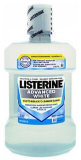 Listerine Advanced White Mild Zero płyn do płukania jamy ustnej 1000 ml