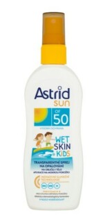 Astrid Sun przezroczysty balsam do opalania ciała w sprayu dla dzieci SPF50150 ml