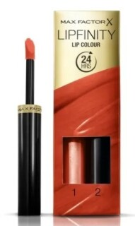 Max Factor SET Lipfinity Lip Colour pomadka do ust 140 Charming + Top Coat 1,9 g