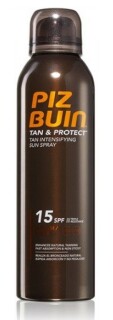 Piz Buin Tan & Protect SPF15 Spray do opalania 150 ml