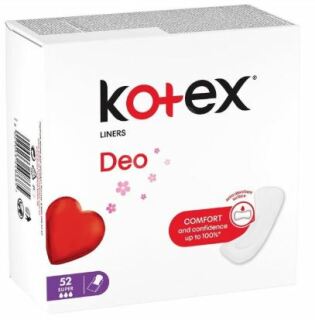 KOTEX Liners Super Deo 52 pcs