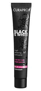 Curaprox Black is White - Tough Whitening Toothpaste Fresh Lime-Mint 90 ml