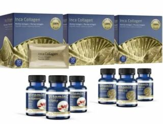 Inca Collagen Three-month collagen treatment with vitamin C and vitamin D