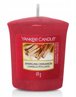 Yankee Candle Sparkling Cinnamon świeca wotywna 49 g