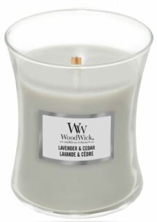 WoodWick Lavender & Cedar 
Świeca zapachowa 275 g