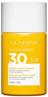 Clarins Sun Care Mineral SPF 30 krem ​​do twarzy z filtrem przeciwsłonecznym 30 ml