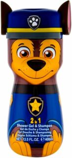 Paw Patrol Chase shower gel and shampoo 2 in 1 for children 400 ml