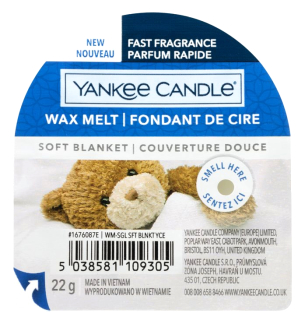 Yankee Candle Soft Blanket pachnący wosk 22 g