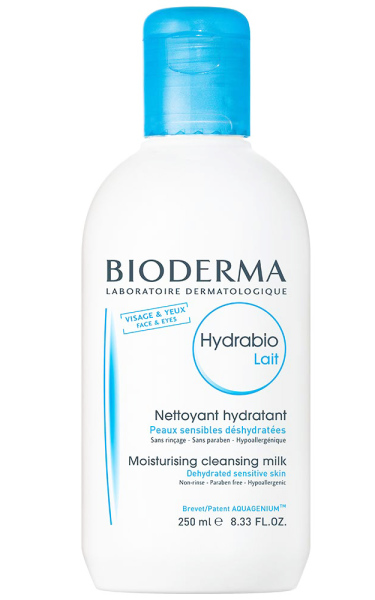Bioderma Hydrabio Lait Mleczko oczyszczająco-nawilżające 250 ml