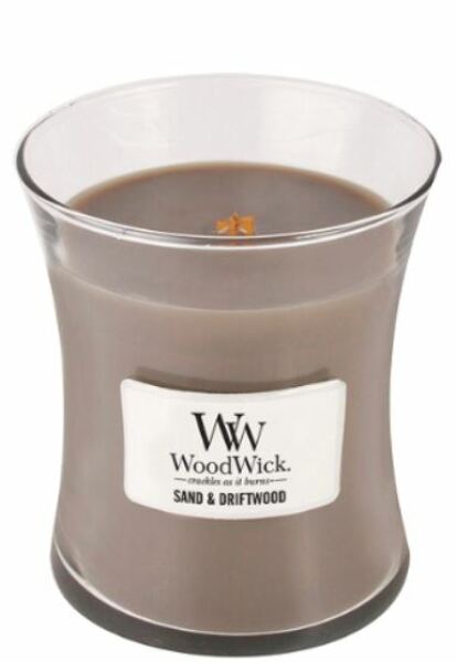 WOODWICK Sand & Driftwood Świeca zapachowa 275 g