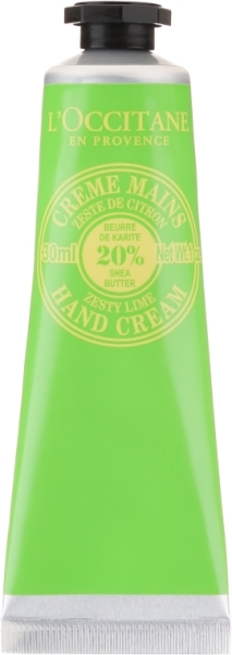LOccitane En Provence Shea Butter Zesty Lime Hand Cream 30 ml